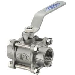 Válvula Esfera Tripartida Inox 304/316
